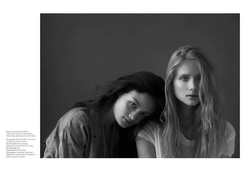 Jandra & Rachel de Stephen Ward per a Russh #36