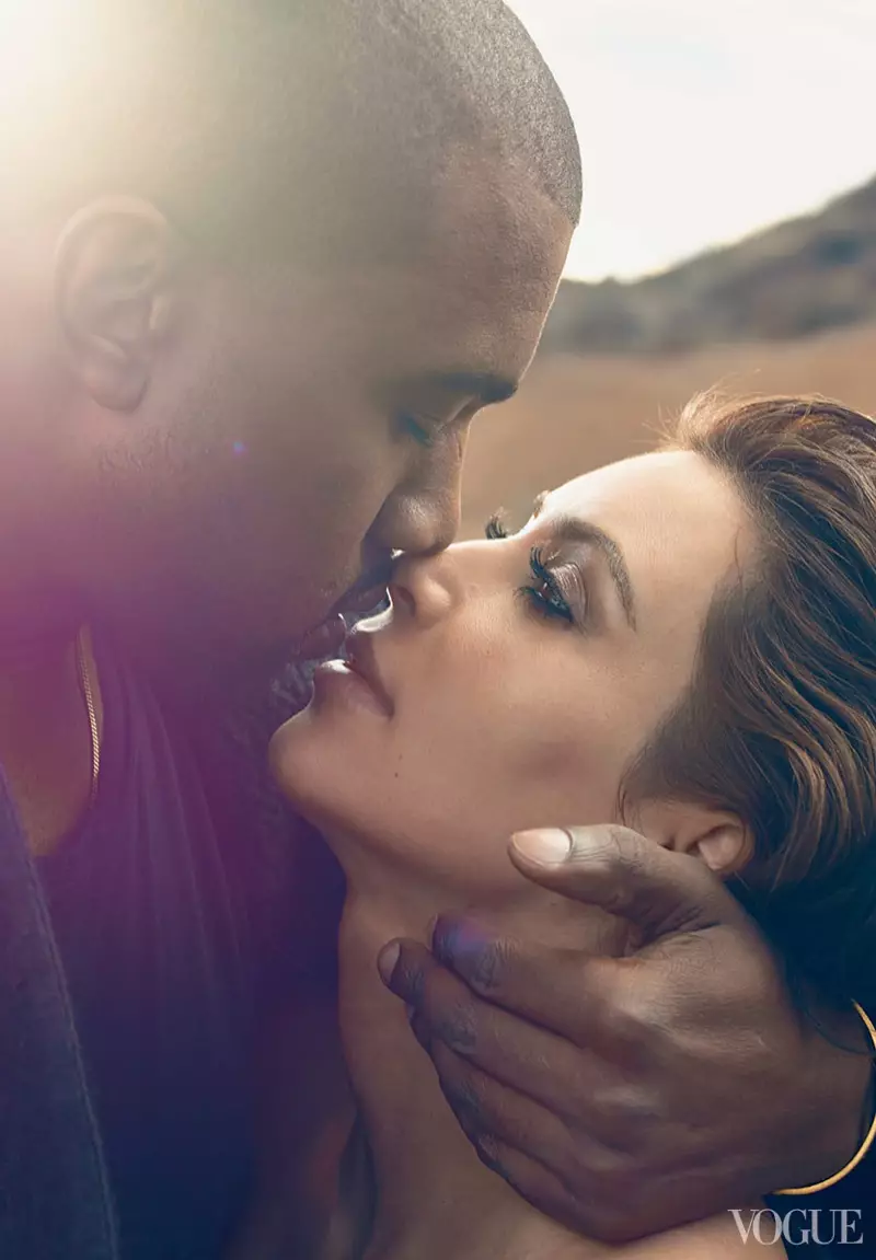 kimye-vogue-shoot ၂