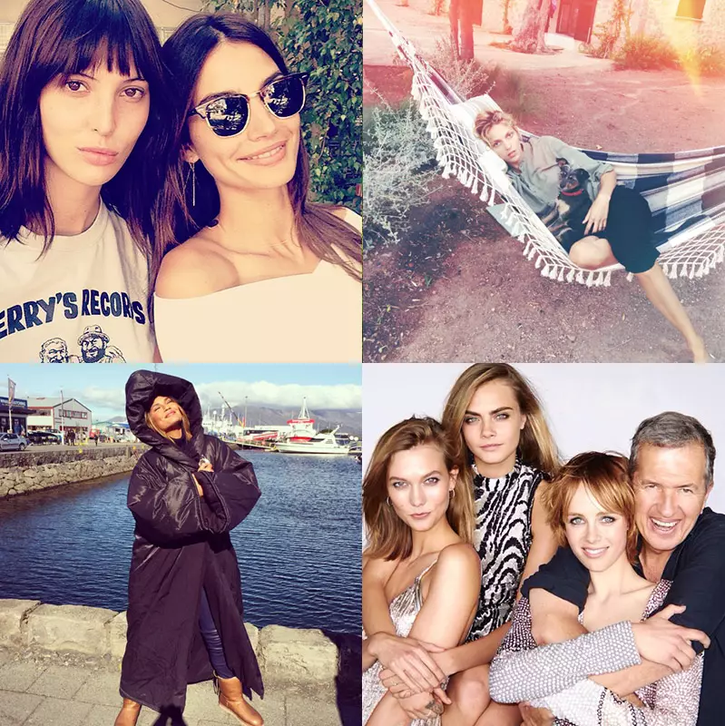 Instagram 本周照片 | Lily Aldridge、Chrissy Teigen + 更多模特