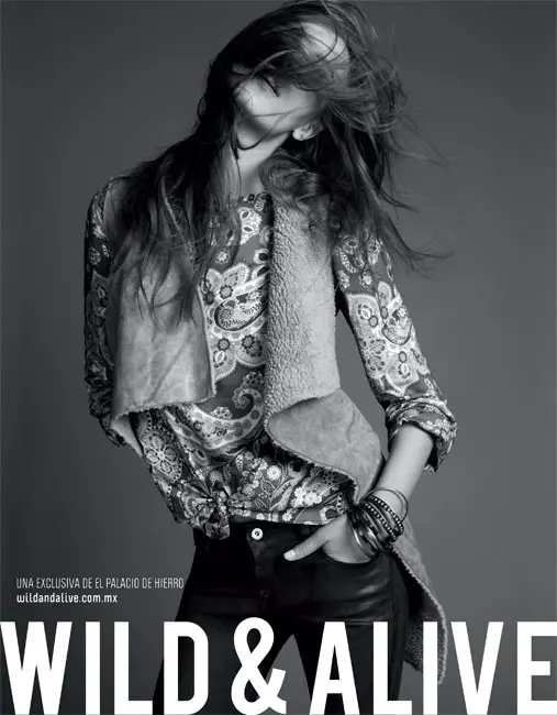 David Roemer captura Camille Rowe e Mina Cvetkovic para a campanha El Palacio de Hierro F/W 2012