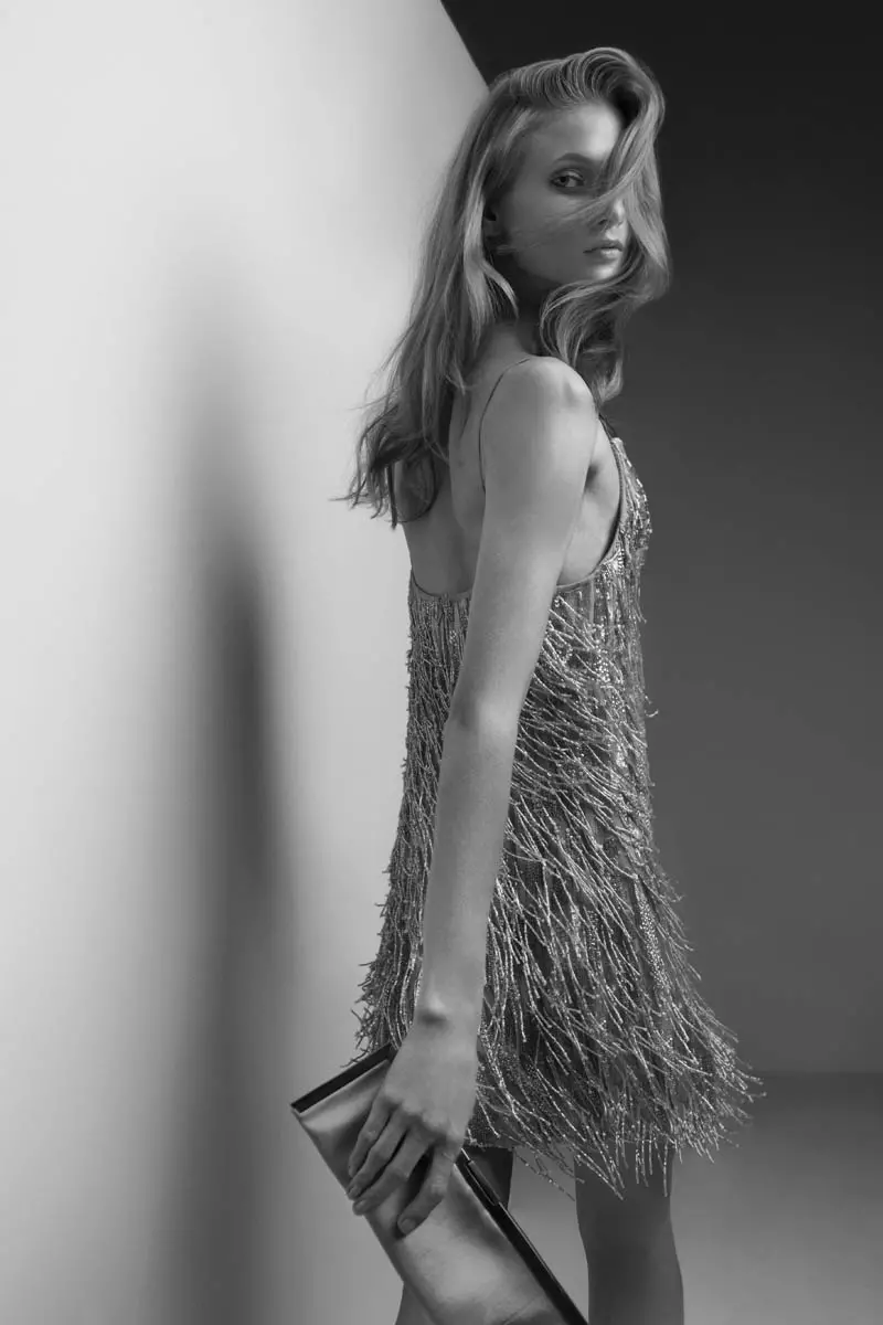 Anna Selezneva Stars in Adolfo Dominguez Spring 2013 Campaign