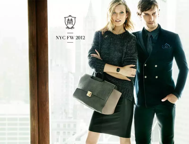 Toni Garrn Fronts Massimo Dutti's Fall 2012 Campaign by Mario Testino