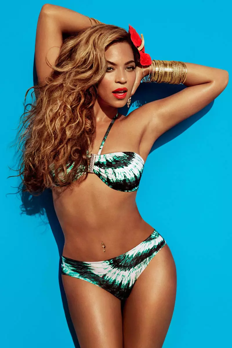 Beyonce wird für die Sommerkampagne 2013 von H&M tropisch