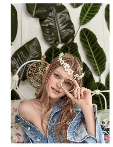 Sina Willow Hand at Hannah Elyse ay Namumuhay sa Simpleng Pamumuhay sa Vogue Russia