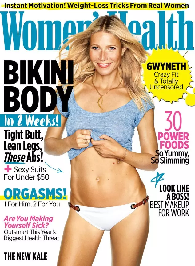 Gwyneth Paltrow ajunge pe coperta din iunie 2015 a revistei Women's Health