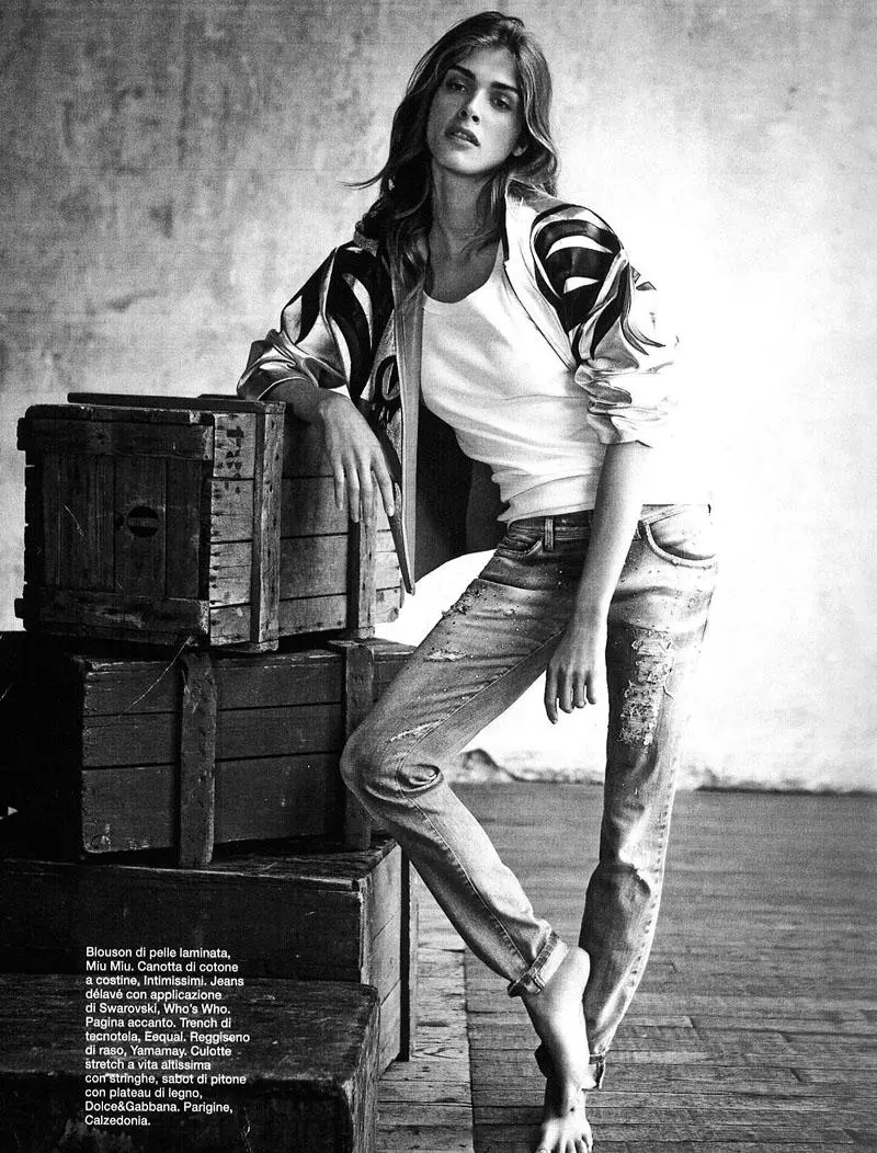 Elisa Sednaoui for D la Repubblica av Stefano Galuzzi