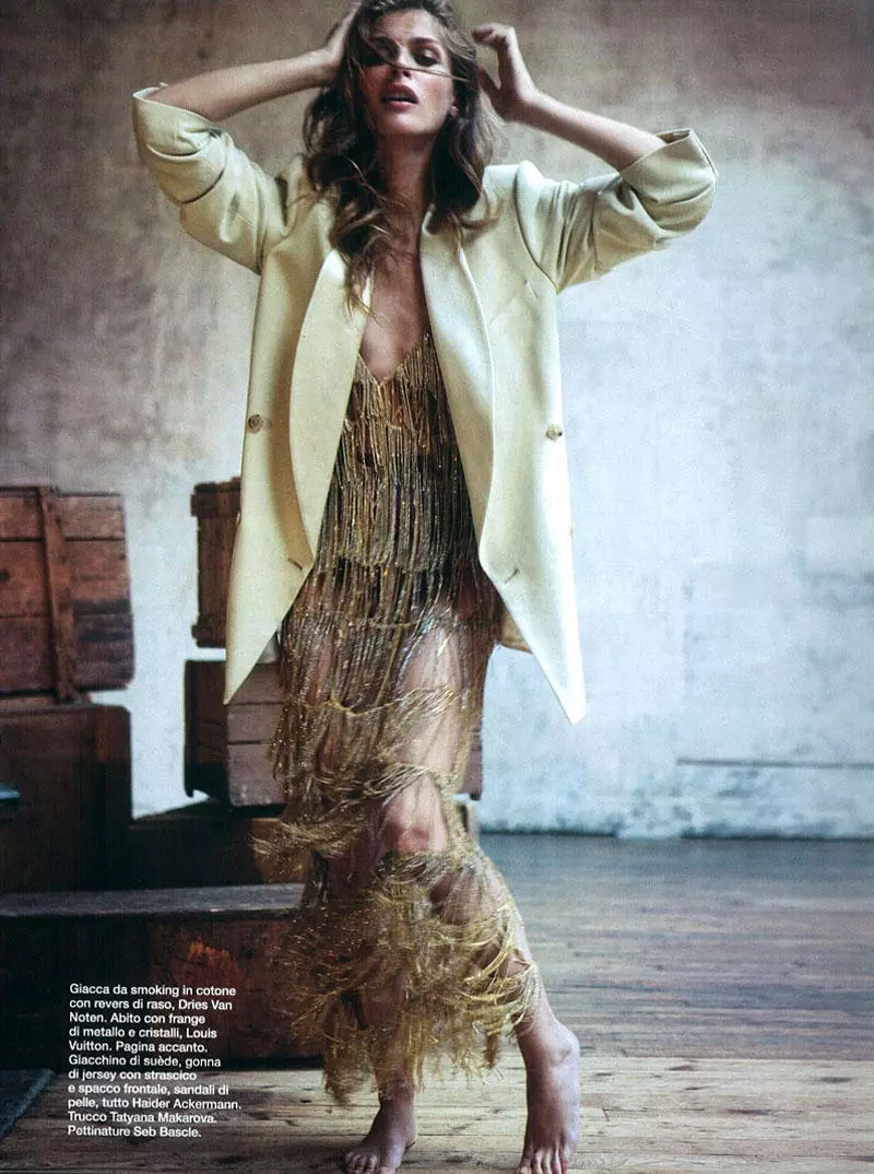 Elisa Sednaoui for D la Repubblica by Stefano Galuzzi