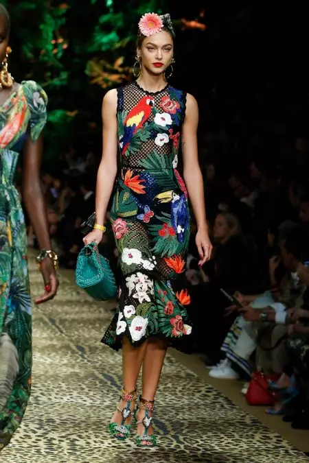 Dolce & Gabbana wird im Frühjahr 2020 tropisch