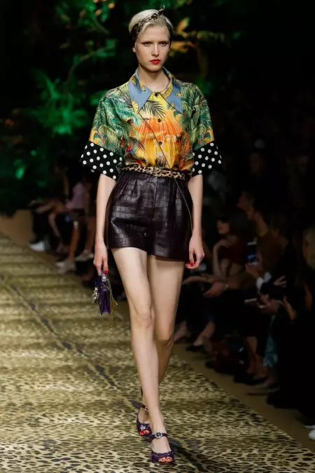 Dolce & Gabbana se vuelve tropical para la primavera de 2020