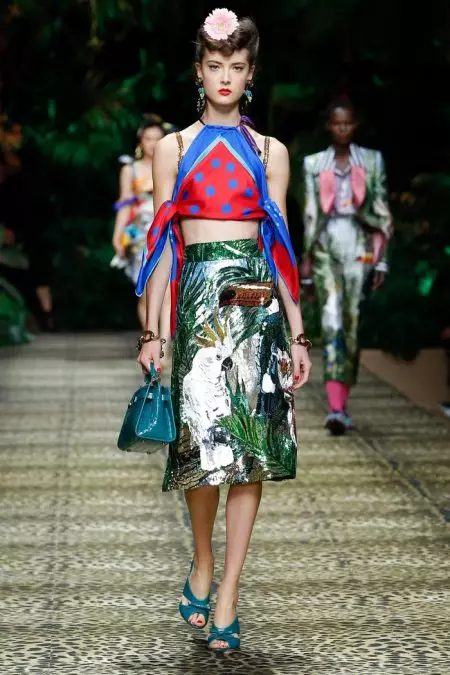 Dolce & Gabbana vaise tropical para a primavera de 2020