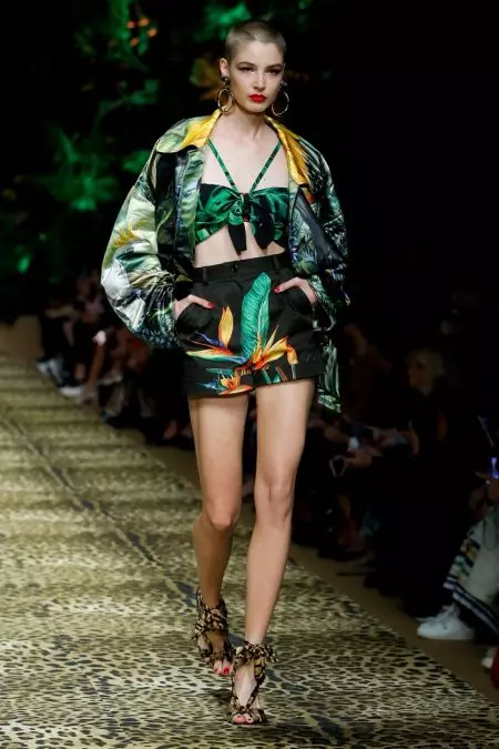 Dolce & Gabbana esdevé tropical per a la primavera del 2020