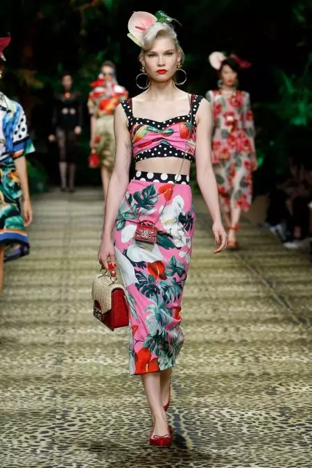 Dolce & Gabbana Ji bo Bihara 2020-an Diçin Tropical