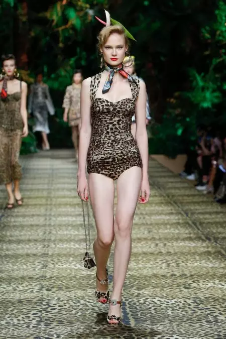 Dolce & Gabbana vai tropical para a primavera de 2020