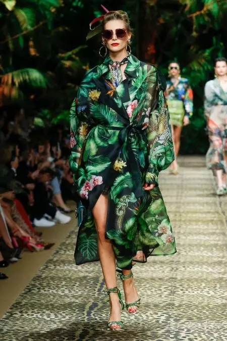 Dolce & Gabbana wordt tropisch voor lente 2020