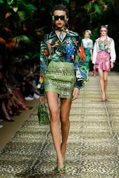 Dolce & Gabbana esdevé tropical per a la primavera del 2020