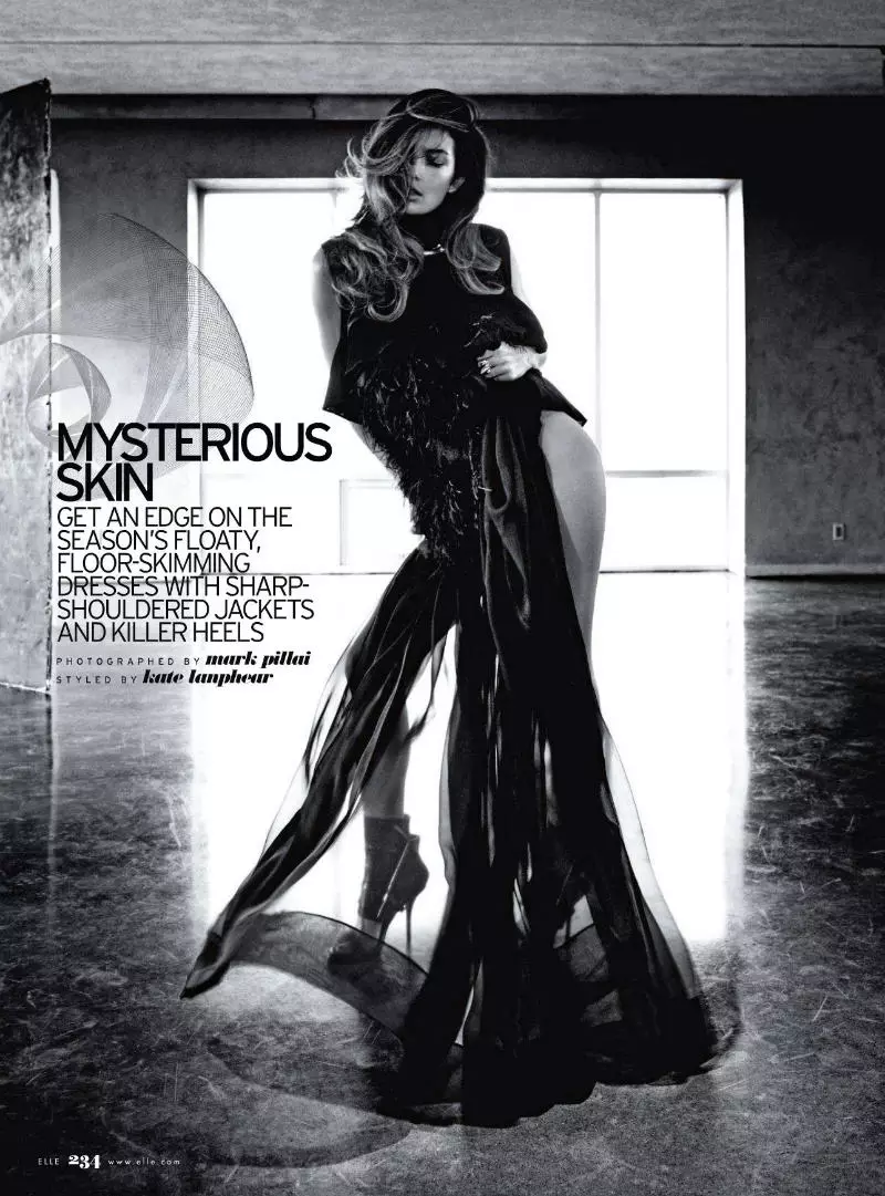 Lily Aldridge, Mark Pillai za Elle US, jun 2011