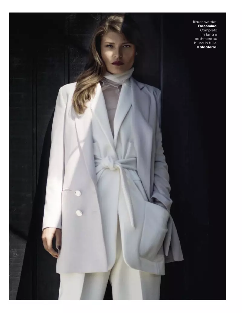 Louise Pedersen poserer i Ladylike Styles for Glamour Italy