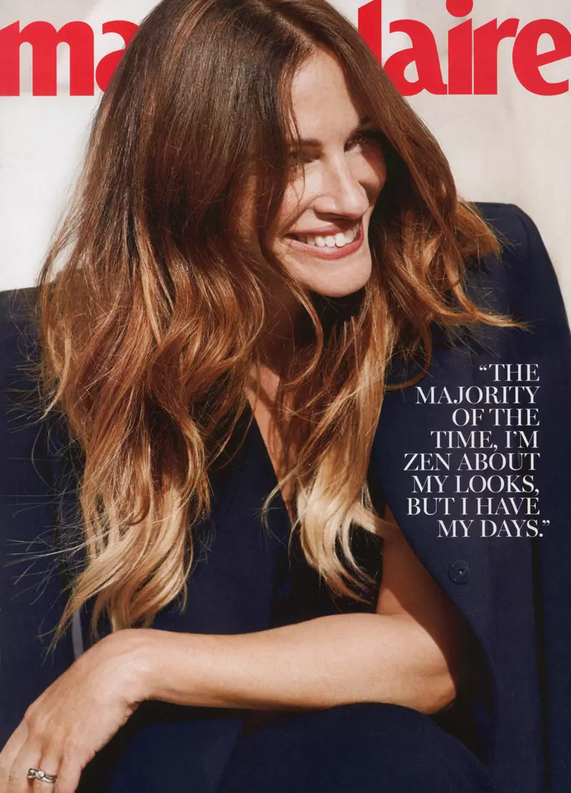 Julia Roberts Farahan ni Oṣù Kejìlá 2013 Itan Ideri ti Marie Claire