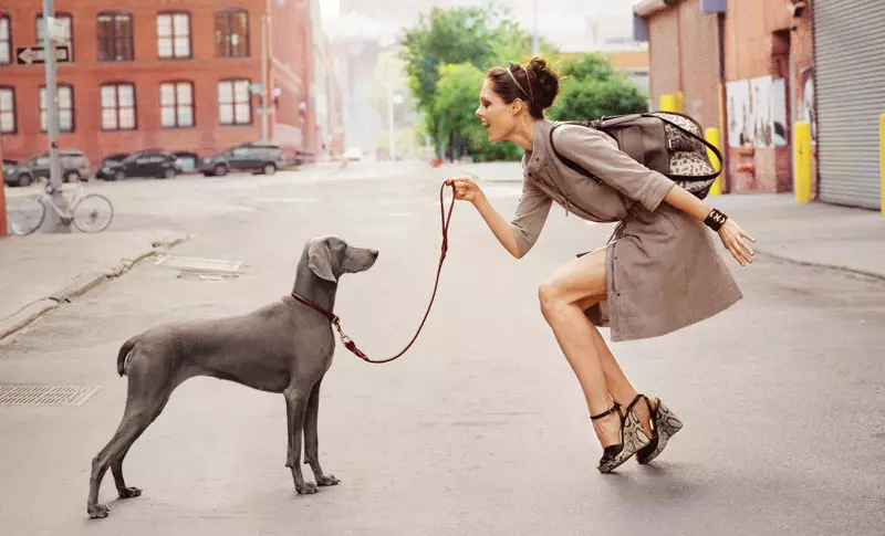 Coco Rocha at Liisa Winkler para sa Longchamp Spring 2012 Campaign ni Dane Shitagi