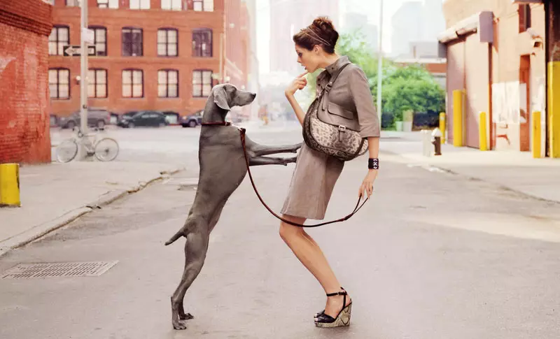 Dane Shitagi의 Longchamp Spring 2012 캠페인을 위한 Coco Rocha & Liisa Winkler