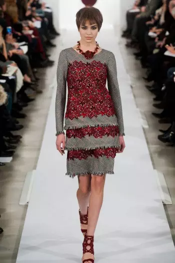 Oscar de la Renta كۈز / قىش 2014 | نيۇ-يورك مودا كىيىم ھەپتىلىكى