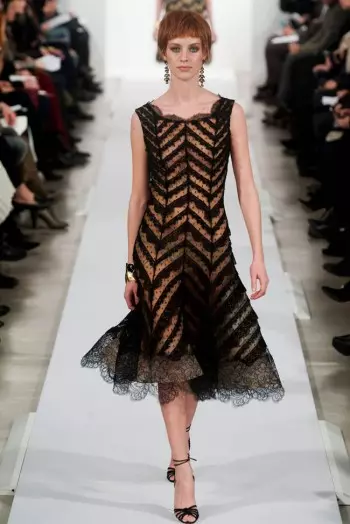 Oscar de la Renta 2014 m. ruduo/žiema | Niujorko mados savaitė