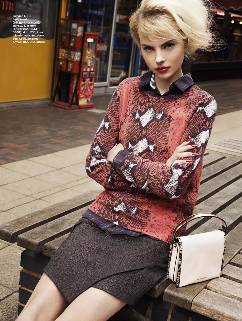 David Titlow Memotret Grunge Dewasa untuk Majalah Stylist April 2013