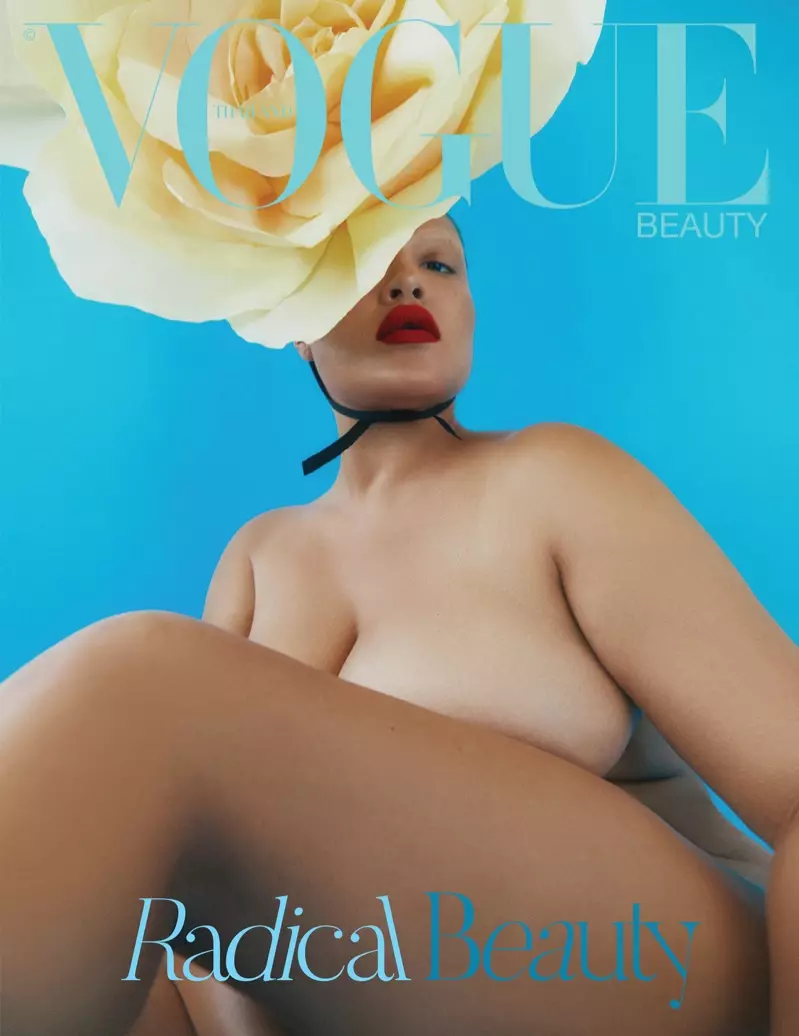 Альва Клер готова до її крупним планом у Vogue Thailand Beauty