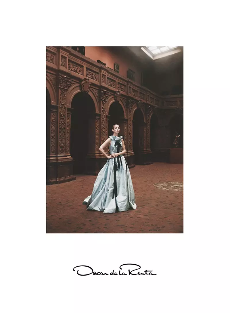 Kanpay prentan 2016 Oscar de la Renta te pran foto andedan Hispanic Society of America