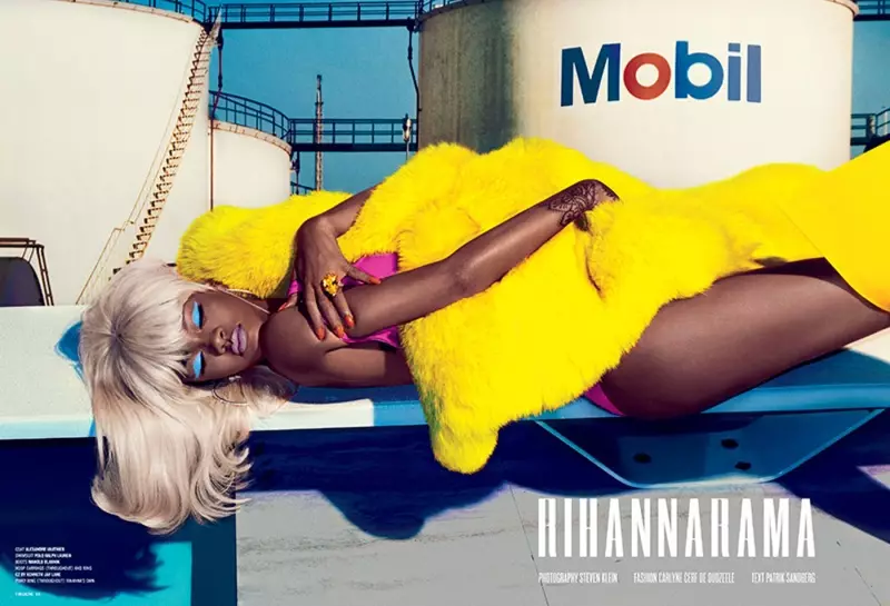 Fai mai Rihanna mo Sexy V Magazine Summer Shoot