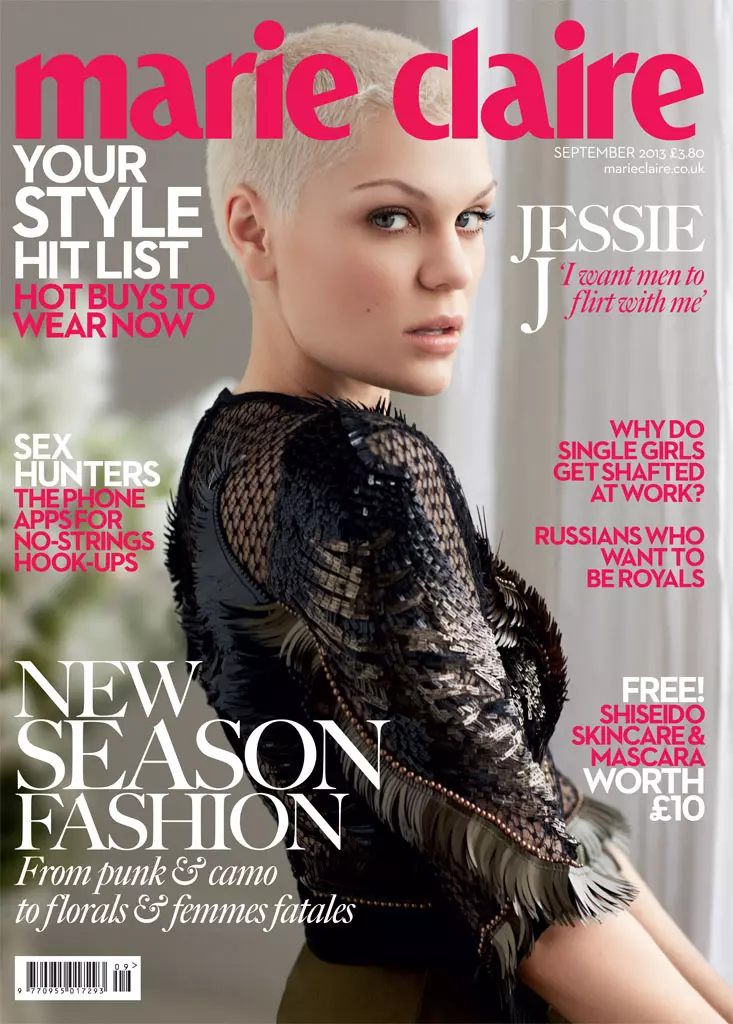 Jessie J 2013 оны 9-р сард Их Британийн Мари Клэрт Дэвид Рөмерт зориулж зургаа авахуулжээ