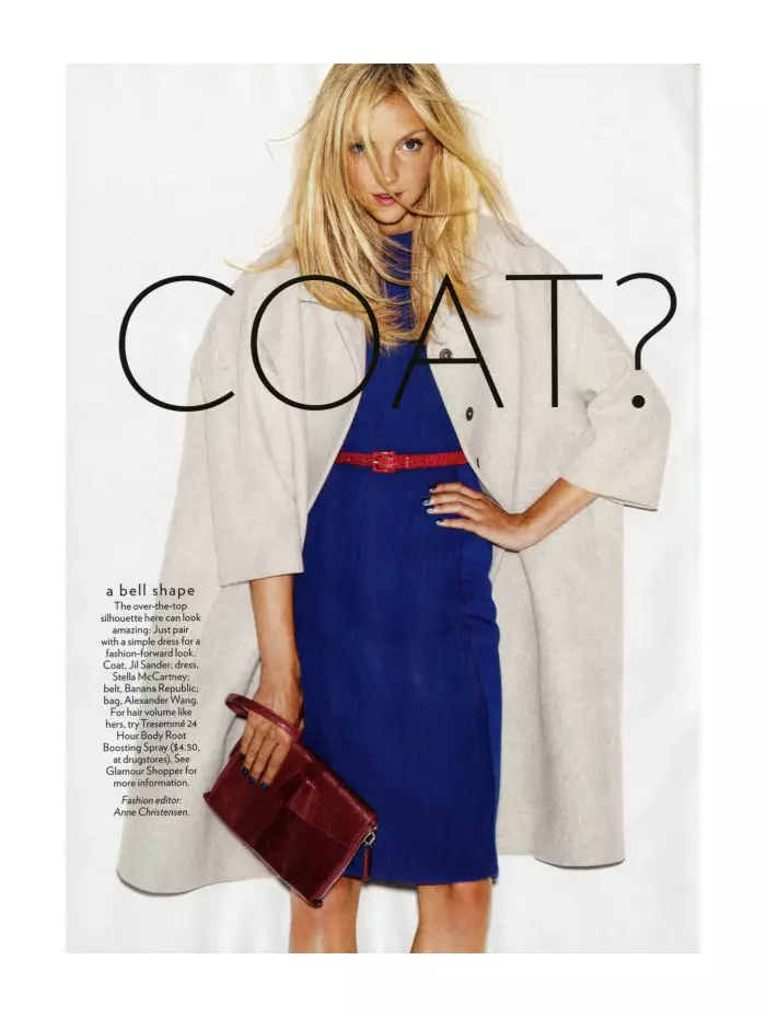 Heather Marks troch Nicolas Moore foar Glamour US oktober 2011