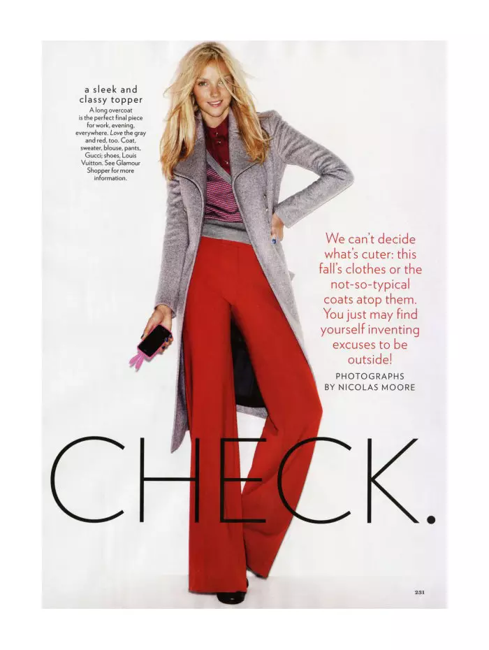 Heather Marks Nicolasa Moora za Glamour US oktober 2011