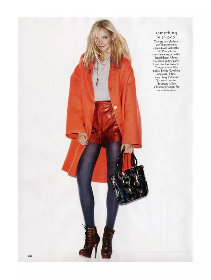 Heather Marks av Nicolas Moore for Glamour US oktober 2011