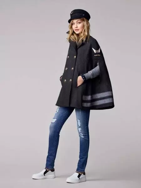 Gigi Hadidin Tommy Hilfiger Collab on Nautical Cool