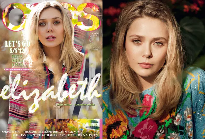 Elizabeth Olsen de Todd Cole per a la revista ASOS, març de 2012