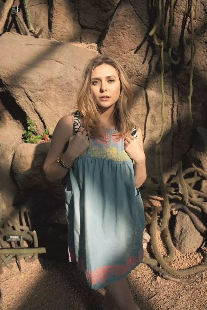 Elizabeth Olsen โดย Todd Cole สำหรับนิตยสาร ASOS มีนาคม 2012