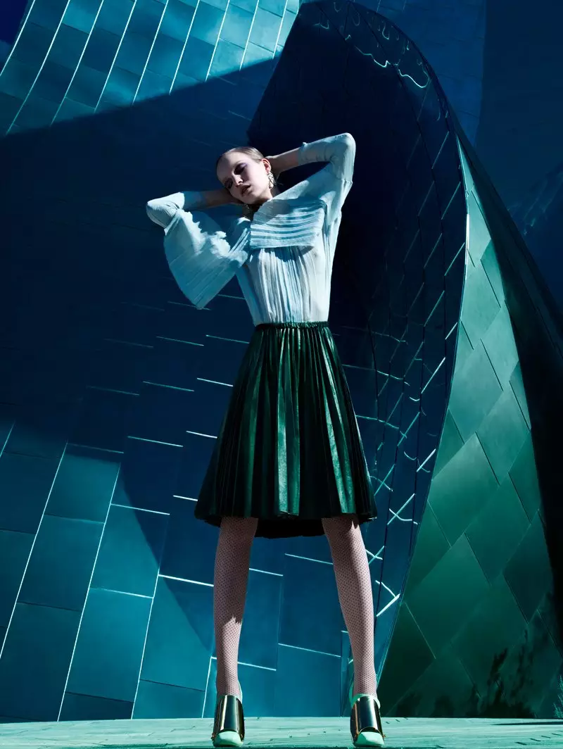 Nicola Haffmans by Stevie and Mada for LA Confidential Ապրիլ/մայիս 2012 թ.