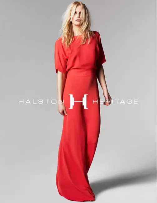 Hartje Andresen Fetu i Halston Heritage Spring 2013 Campaign