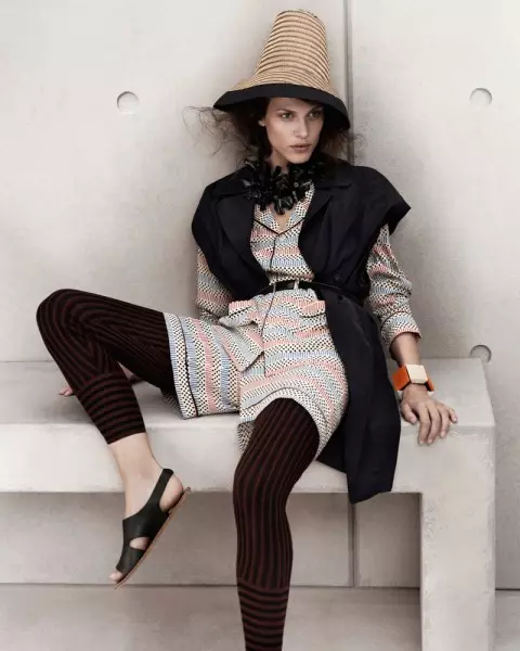 Aymeline Valade for Marni x H&M Spring 2012 Lookbook