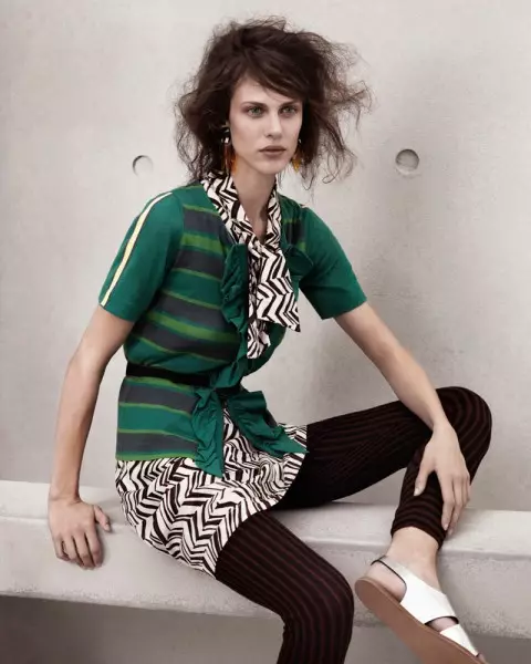 Aymeline Valade mo Marni x H&M Spring 2012 Lookbook