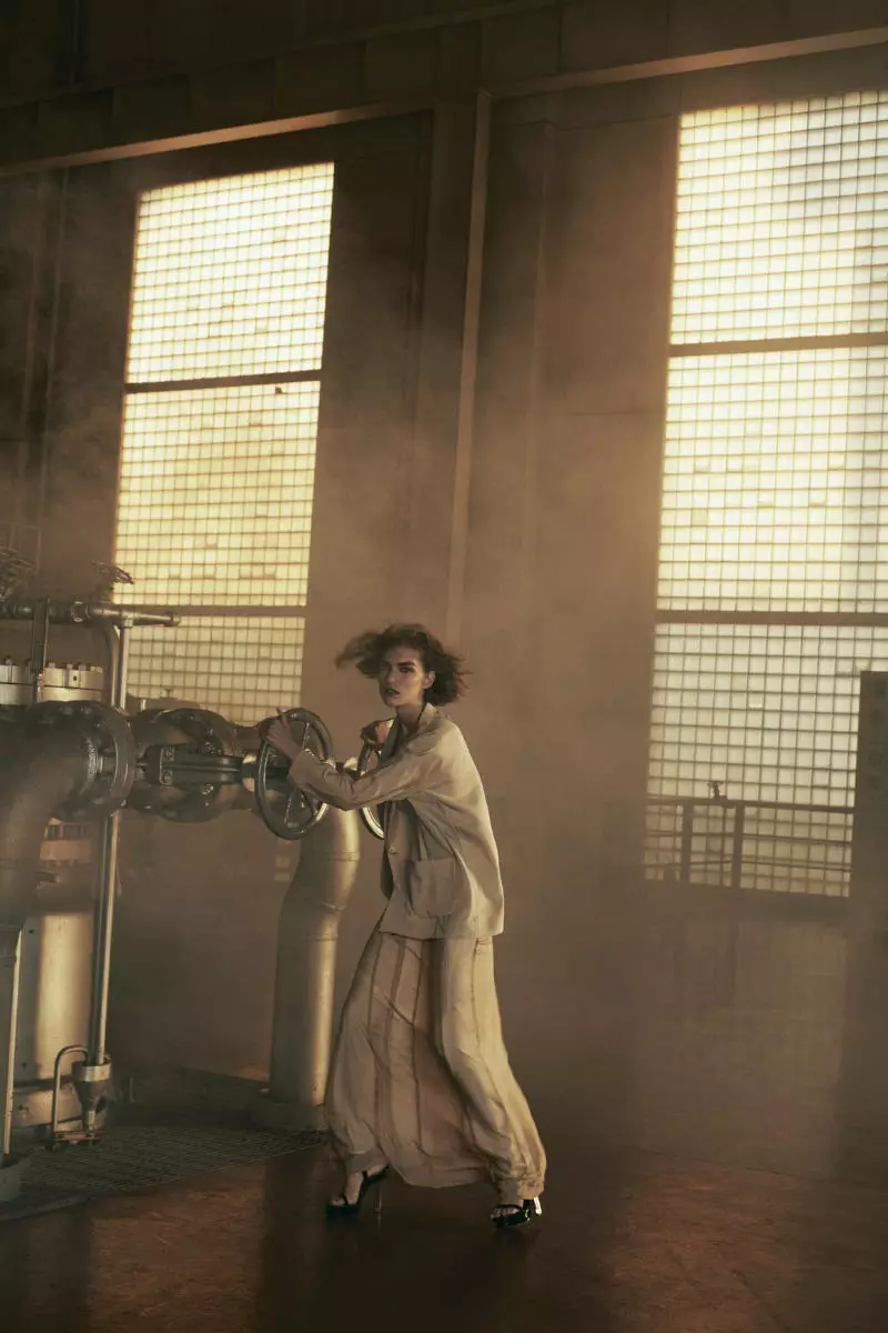 Arizona Muse de Peter Lindbergh por Stern Magazine