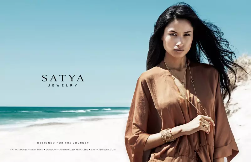 Varsha Thapa Stars in Satya Jewelry Fall 2013 Ads by Daniel Garriga