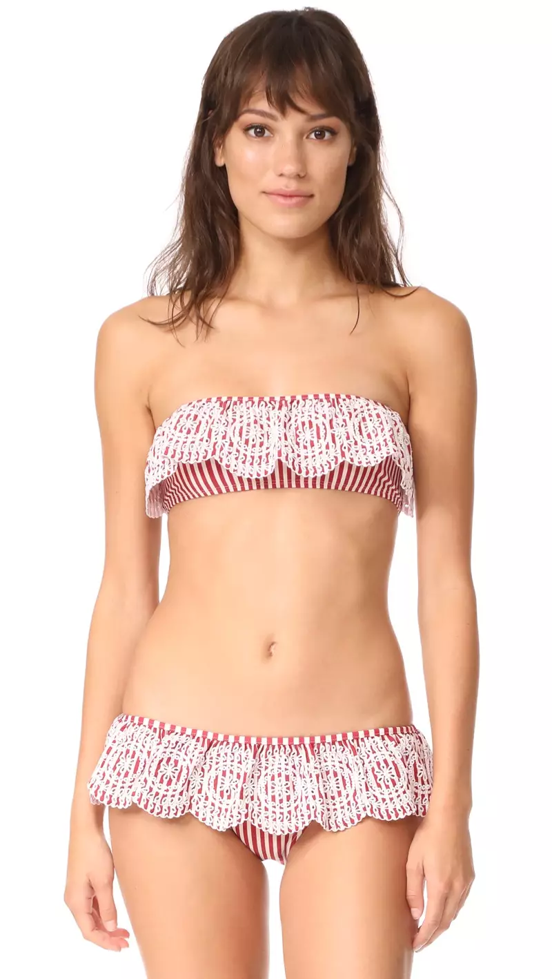 Zimmermann Meridian Stripe Bikini 300 USD