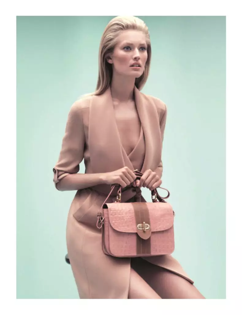 Eniko Mihalik & Toni Garrn para Ports 1961 Collection de Henrique Gendre