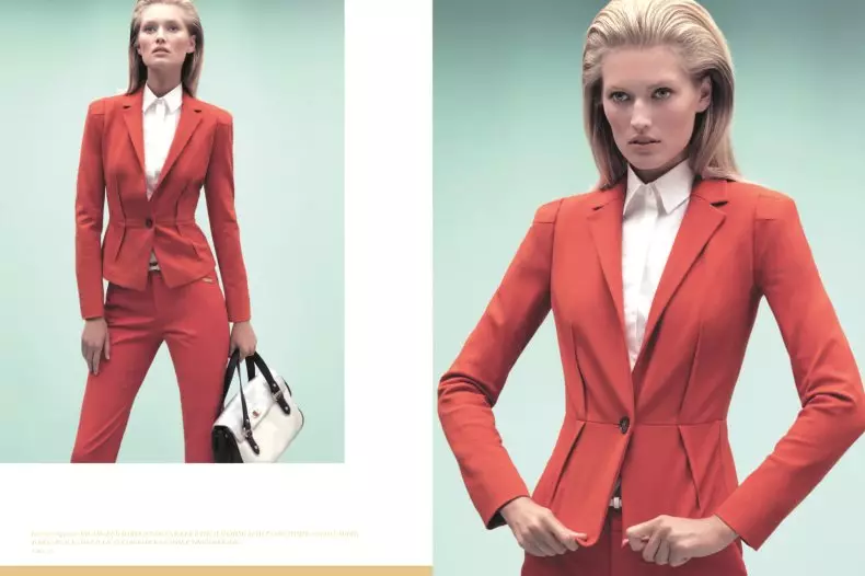 Eniko Mihalik & Toni Garrn untuk Koleksi Ports 1961 oleh Henrique Gendre