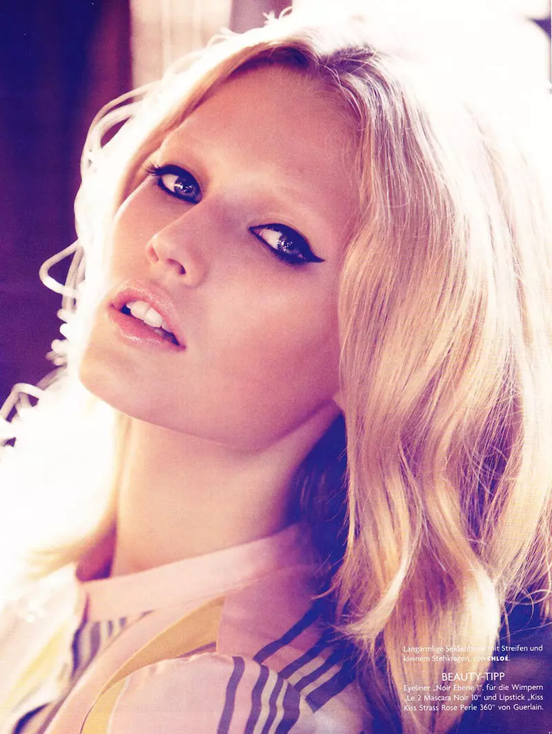 Vogue Nemecko január | Toni Garrn od Camilly Akrans