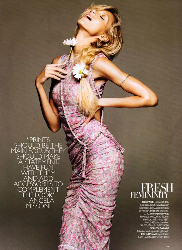 Harper's Bazaar US | Anja Rubik ni Greg Kadel