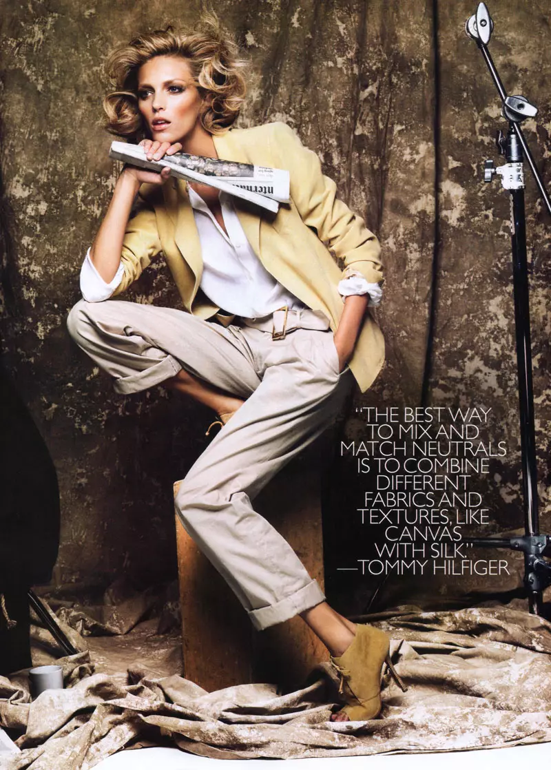 Harper's Bazaar Asmeskas | Anja Rubik los ntawm Greg Kadel