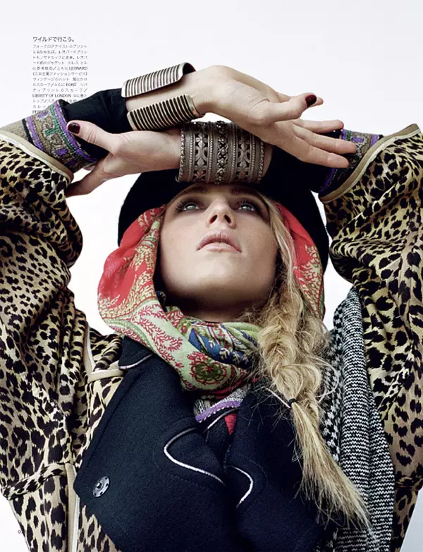 Vogue Nippon ဇန်နဝါရီ 2010 | Angelo Pennetta မှ Dree Hemingway